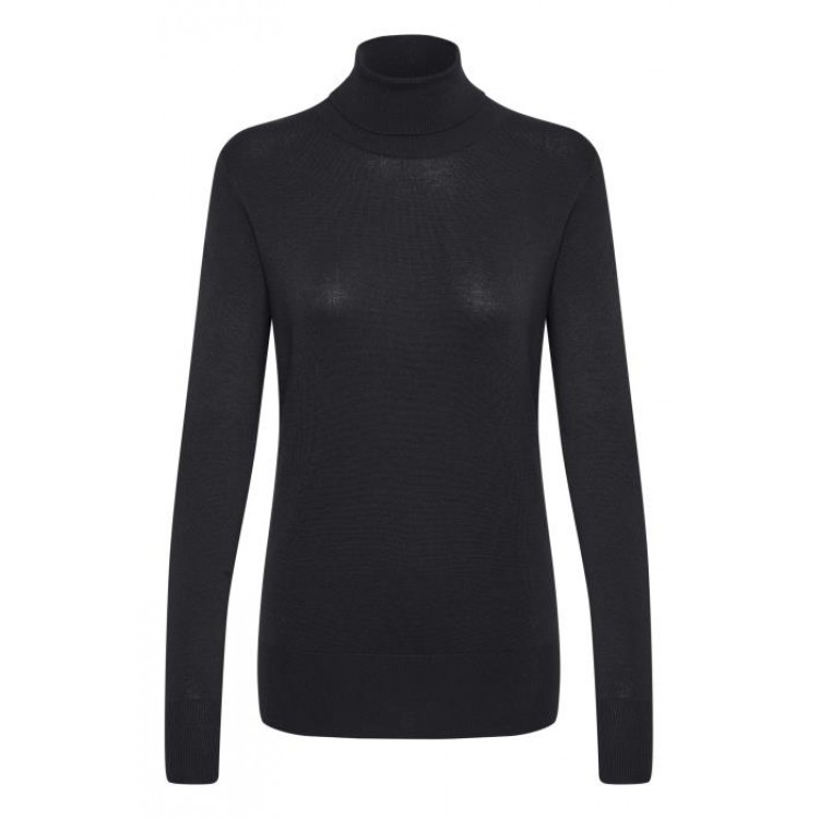 Kaffe Coltrui Astrid Roll Neck Zwart